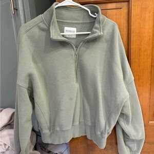 Abercrombie & Fitch Soft Green Fleece